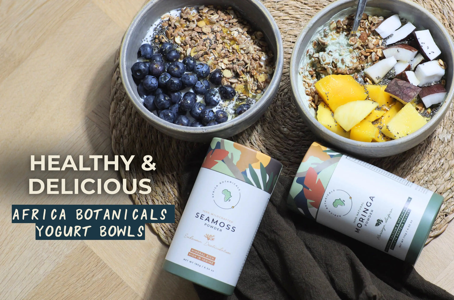 Healthy & Delicious Africa Botanicals Yogurt Bowls