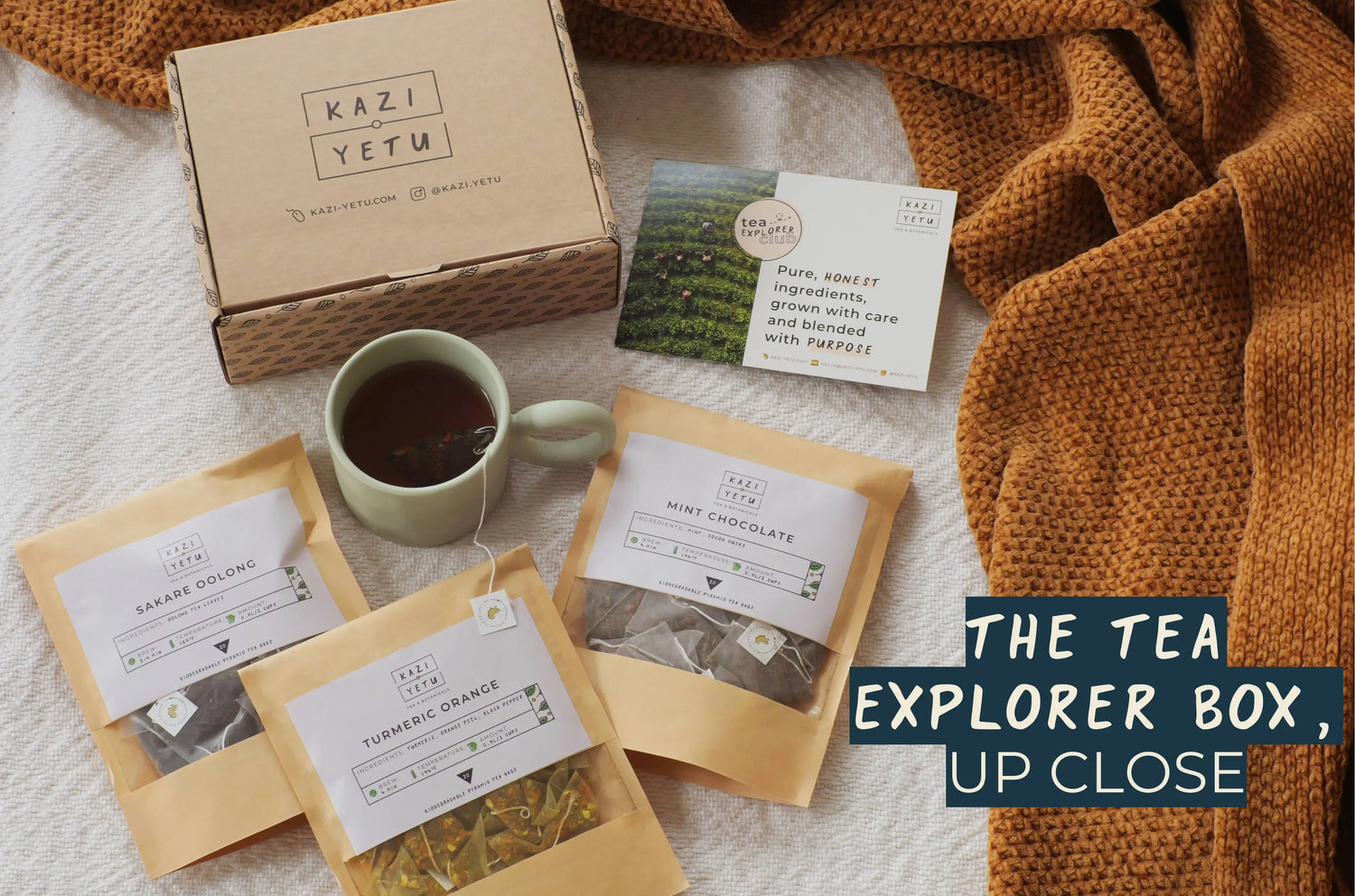 The Tea Explorer Box, Up Close