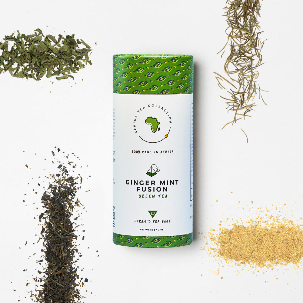 Ginger Mint Fusion - Ethically Sourced Green Tea